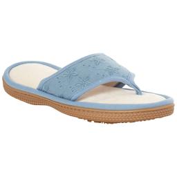 Womens Isotoner Eyelet Shield Thong Slippers