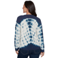 Womens Skye’s the Limit Urban Heirloom V Neck Tie Dye Cardigan - image 2