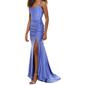 Juniors Emerald Sundae Sateen Corset Empire Waist Dress - image 3
