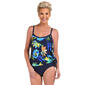 Womens Maxine Vineyard Faux Tankini Swim Top - image 1