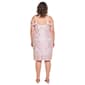 Juniors Plus Jump Off The Shoulder Glitter Medallion Midi Dress - image 2