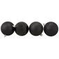 Northlight 16ct. Jet Black 4-Finish Christmas Ball Ornaments - image 3