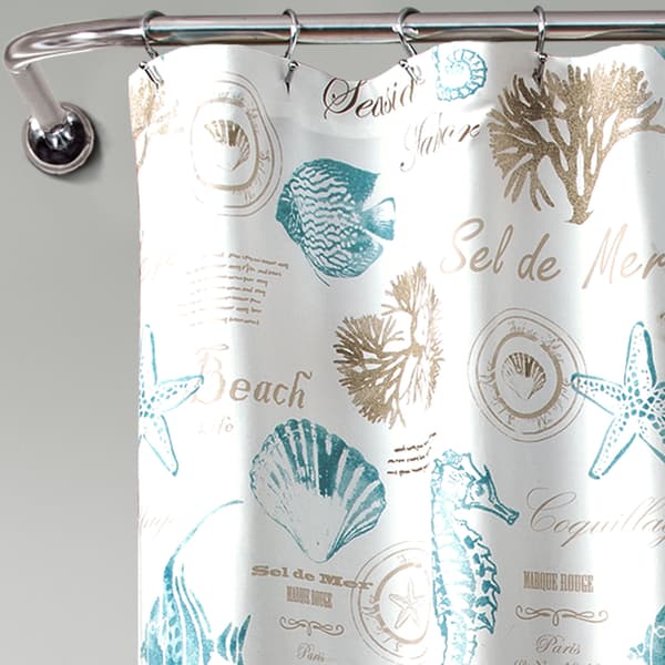 Lush D&#233;cor&#174; Harbor Life Shower Curtain