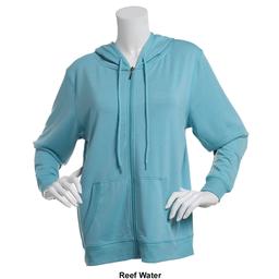 Womens Starting Point French Terry Full Zip Hooded Jacket