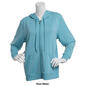 Womens Starting Point French Terry Full Zip Hooded Jacket - image 2