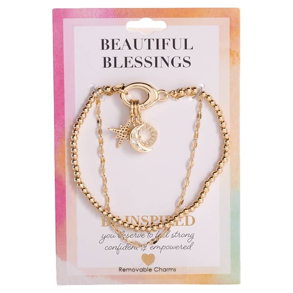 Beautiful Blessings Celestial-Themed Charm Bracelet - image 