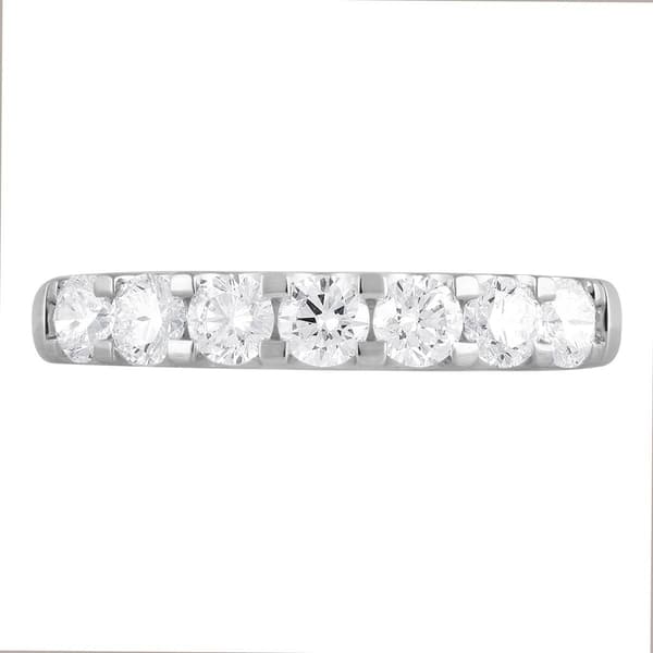 Nova Star&#174; White Gold Lab Grown Diamond 7 Stone Anniversary Ring