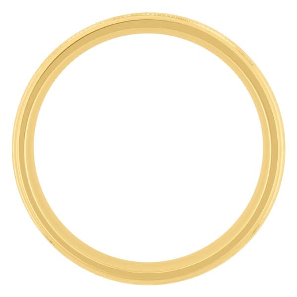 Mens Endless Affection™ 6mm Diamond-Cut Milgrain Band