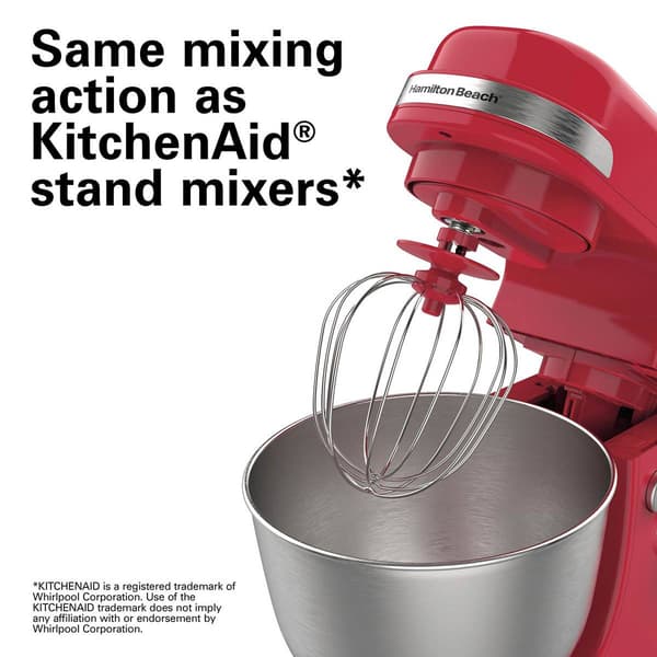 Hamilton Beach&#174; 4qt. 7-Speed Stand Mixer - Red