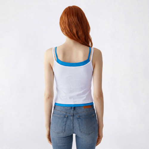 Juniors Attitude Not Included Double Layer Yacht Tank Top