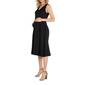 Womens 24/7 Comfort Apparel Sleeveless Maternity Midi Dress - image 2