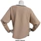 Womens Hanna & Gracie Long Sleeve V-Neck Dolman Sweater - image 2