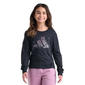 Girls (7-16) adidas® Long Sleeve Glitter Logo Tee - image 2
