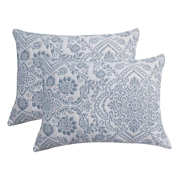 Cedar Court Deena Soft Jacquard Reversible Quilt Set
