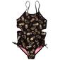 Girls &#40;7-16&#41; Limited Too&#40;tm&#41; One Piece Foil Fruit Cutout Swimsuit - image 1