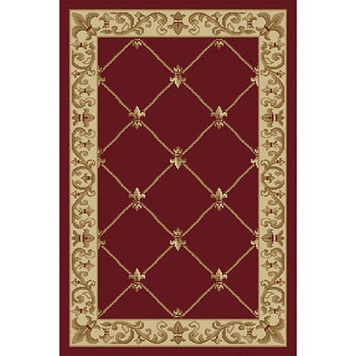 Tayse Sensation Orleans Accent Rug - Red - image 