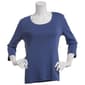 Womens Preswick & Moore&#174; 3/4 Sleeve Scoop Neck Solid Tee - image 10