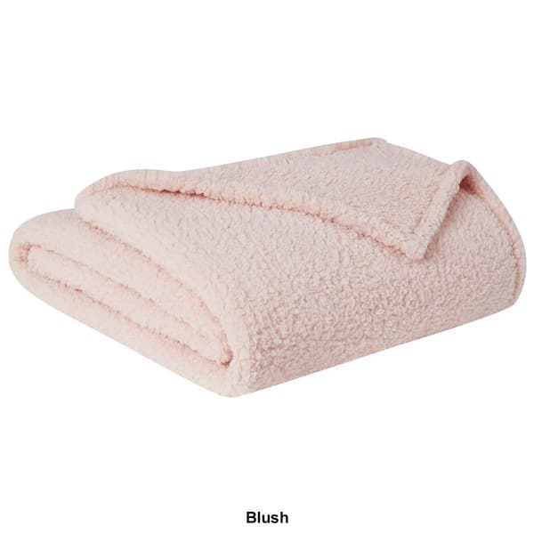 Brooklyn Loom Marshmallow Sherpa Throw Blanket