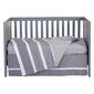 Trend Lab Ombr&#233; Grey Crib Bedding Set - image 2