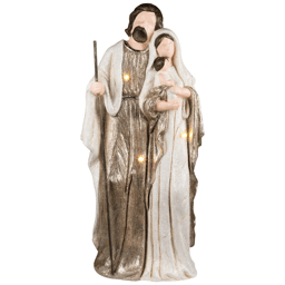 Northlight Lighted Glittery Holy Family Christmas Decoration