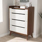 Baxton Studio Brighton 4 Drawer Storage Chest - image 1