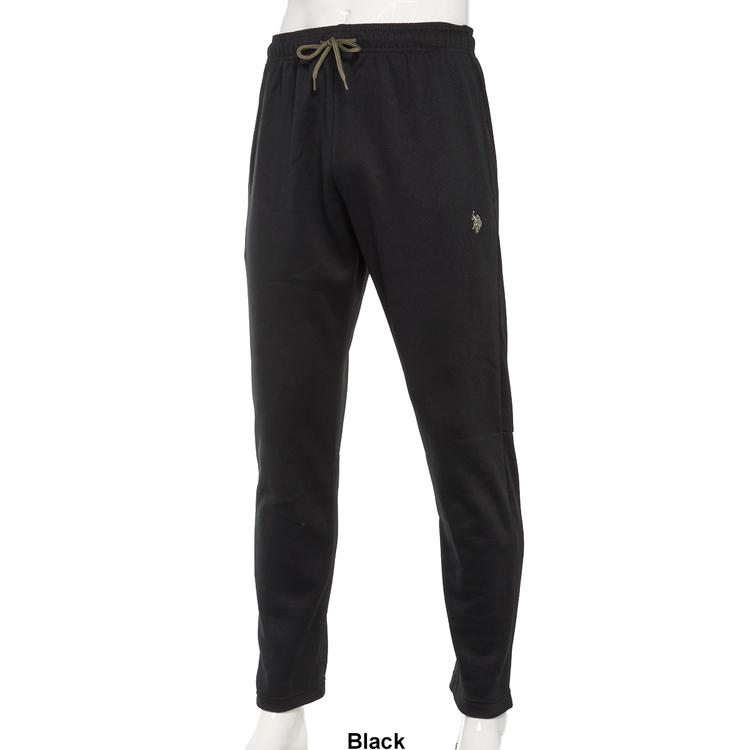 Mens U.S. Polo Assn.® Open Bottom Fleece Pants
