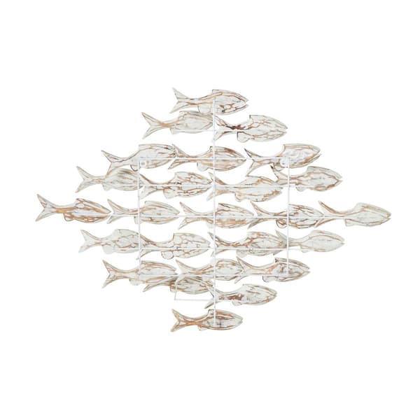 9th & Pike&#174; Coastal Fish Wall Decor