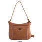 Stone Mountain Crunch Leather Textured Hobo - image 6