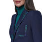 Womens Tommy Hilfiger Long Sleeve One Button Contrast Trim Blazer - image 3