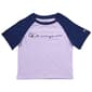 Girls (7-16) Champion® Color Block Puffy Floral Logo Tee - image 2