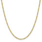 Gold Classics&#40;tm&#41; 10kt. 2.5mm 22in. Semi-Solid Figaro Chain - image 1