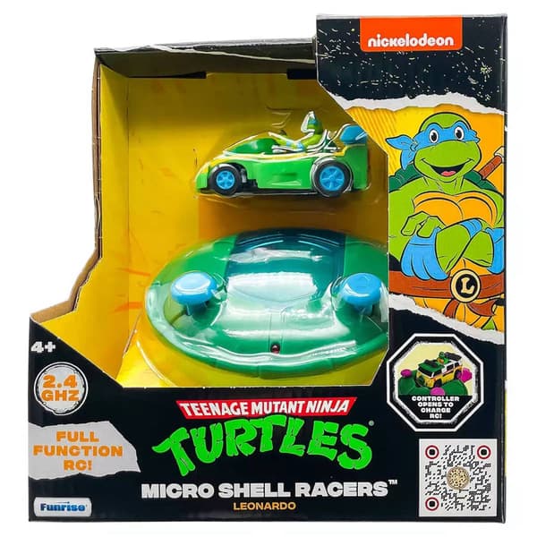 Teenage Mutant Ninja Turtles Leo Micro Shell R/C Racers - image 