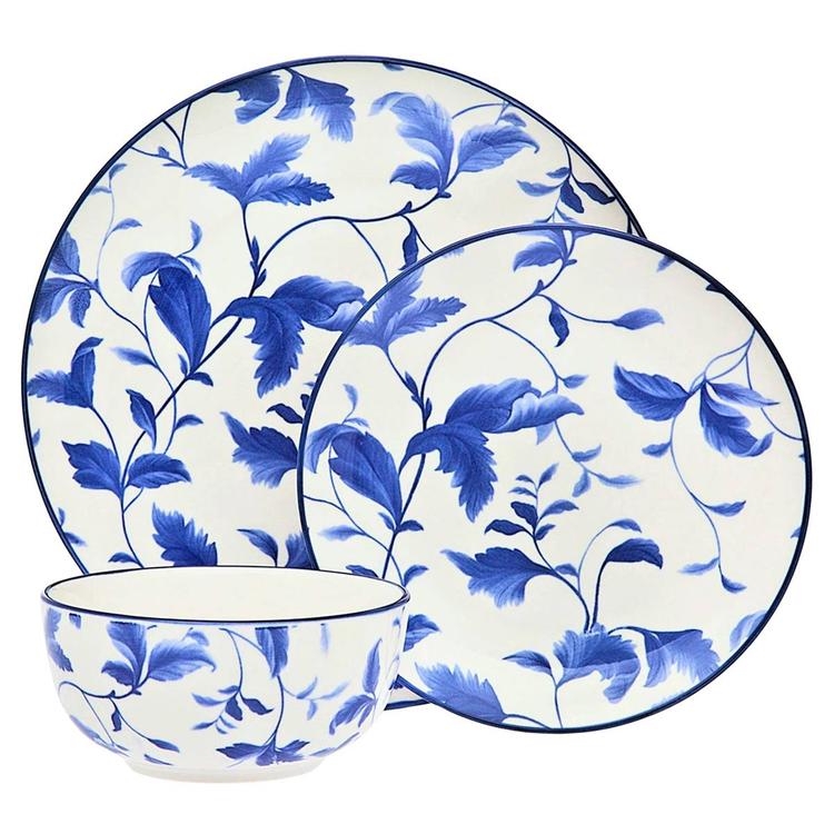 Godinger Arleigh 12pc. Porcelain Dinnerware Set