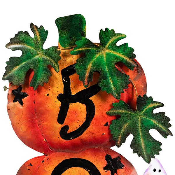 Northlight Seasonal 33in. Stacked Pumpkins Halloween Decoration