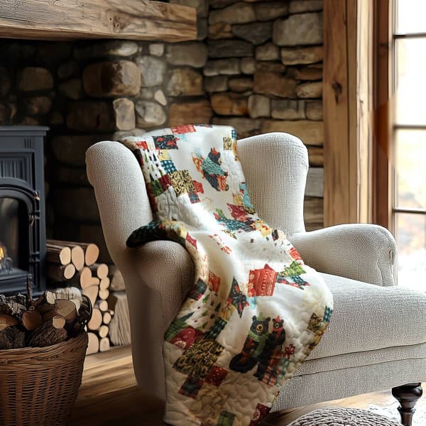 Your Lifestyle Holiday Love Quilted Throw