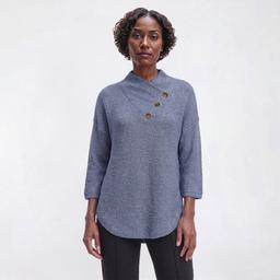 Womens Robert Louis 3/4 Drop Shoulder Sleeve Sweater