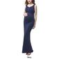 Womens Glow & Grow&#174; Button Accent Maternity Maxi Dress - image 6