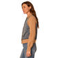 Womens Democracy Button Down Mix Media Denim Jacket - image 3