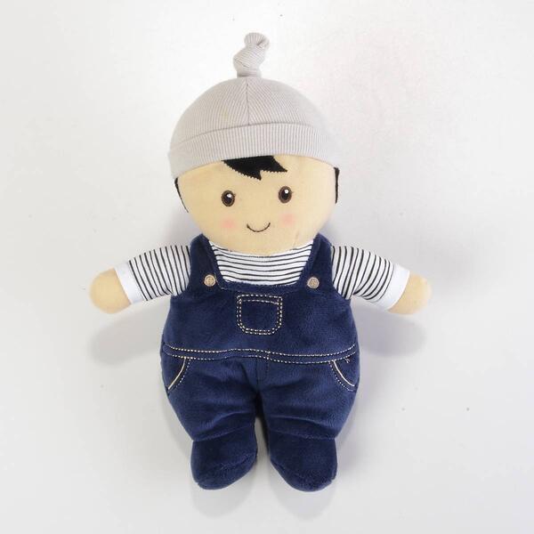 Baby Essentials Boy Doll with Rattle - image 