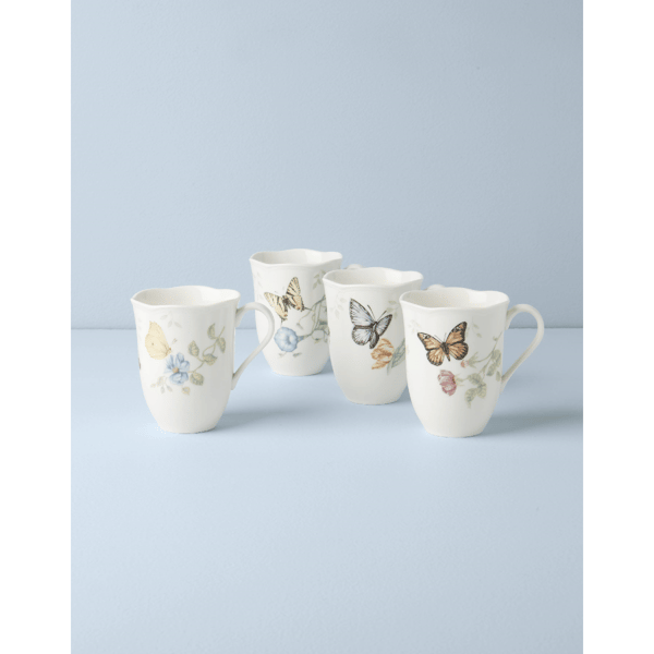 Lenox® Butterfly Meadow® Mugs - Set of 4