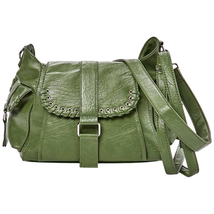 Sam & Hadley Washed Crossbody Whipstitch