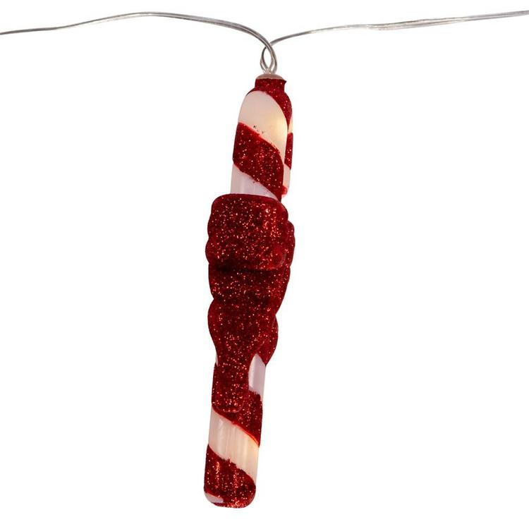 Kurt Adler 30-Light 5 Piece Candy Canes Light Set