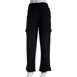 Juniors Urban Rebel Kimmy Cargo Fleece Lined Sweatpants