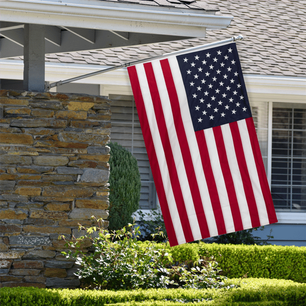 Northlight Patriotic Embroidered Outdoor USA House Flag