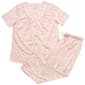 Womens Celestial Dreams Floral Button Front Capri Pajama Set - image 1