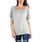 Womens 24/7 Comfort Apparel Loose Fit Dolman Top - image 4