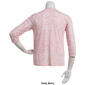 Petite Hasting & Smith 3/4 Sleeve Pleat Crossover V-Neck Tee - image 2
