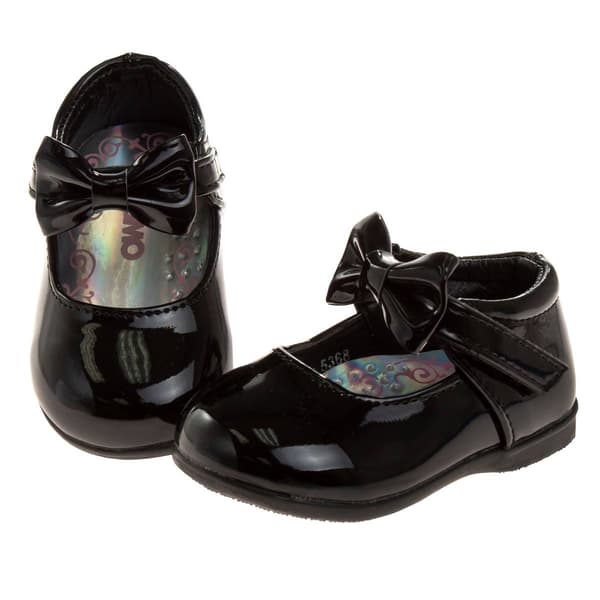 Little Girls Josmo Mary Jane Bow Flats