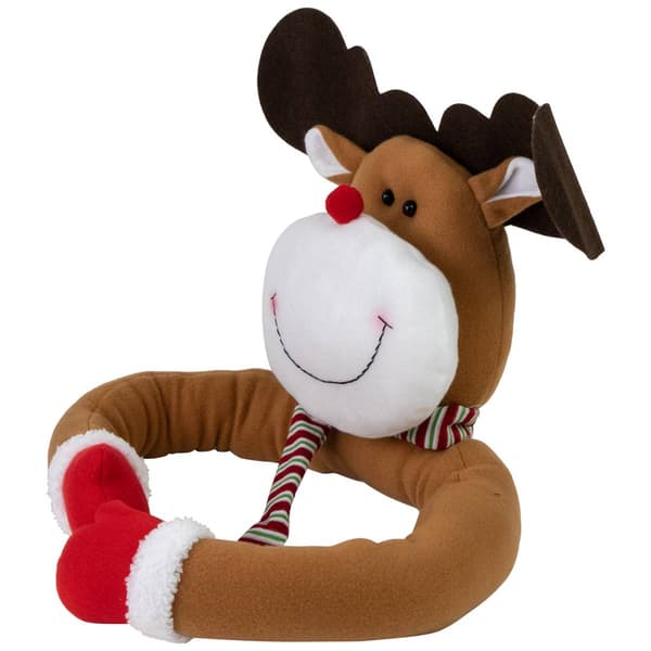 Northlight Seasonal 26in. Plush Reindeer Christmas Tree Topper