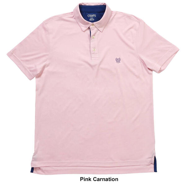 Mens Chaps Jersey Solid Golf Polo